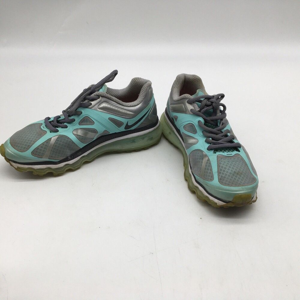 Nike Air Max Womens  2012 Tiffany Blue 487679-007 Athletic Shoes Sz 6.5 READ